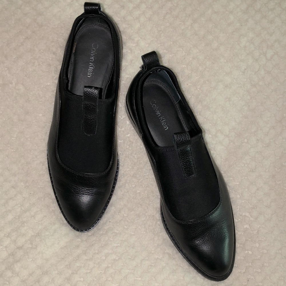 Calvin Klein Slip on Leather Shoes